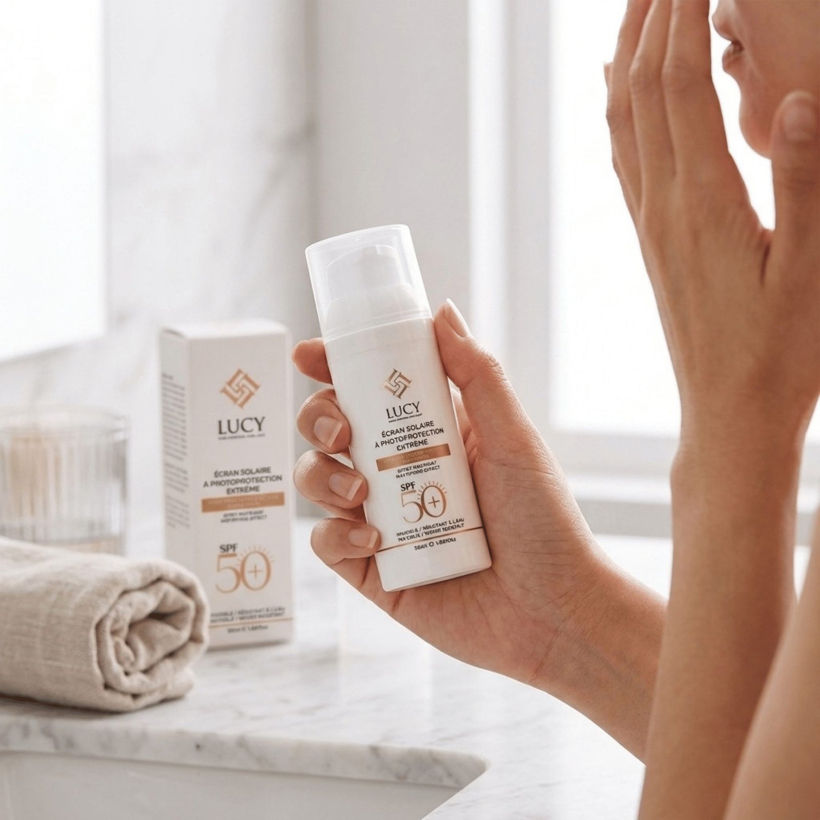 Crème Solaire Invisible SPF 50+ Sans Traces – Image 4